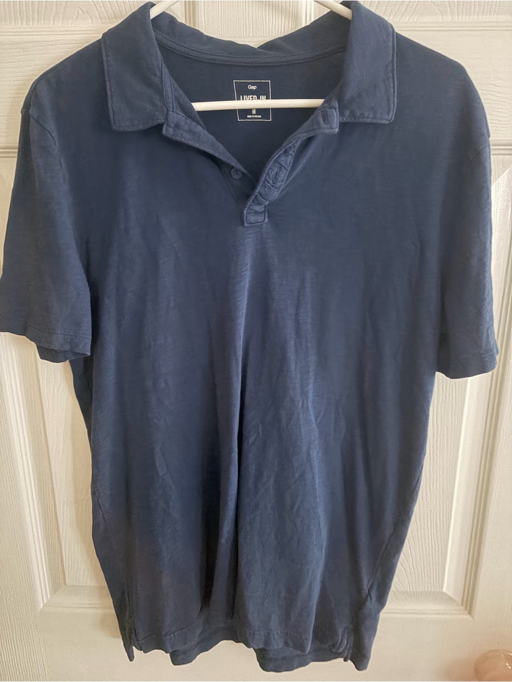GAP Men's Deep Navy Polo Shirt